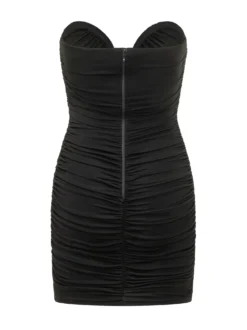 Draped Mini Dress