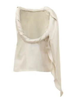 Draped One Shoulder Top