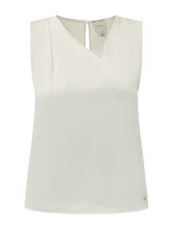 Draped Sleeveless Top