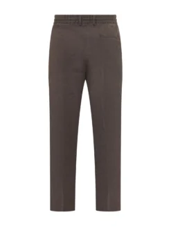 Drawstring Trousers with Elasticated Waist