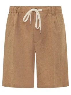 Drawstring Waist Bermuda Shorts