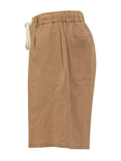 Drawstring Waist Bermuda Shorts