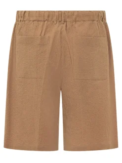 Drawstring Waist Bermuda Shorts