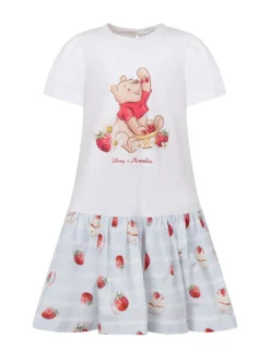Dress with front print