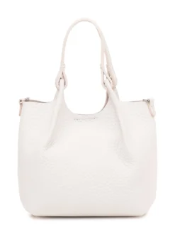 Dua Leather Handbag with Double Handle