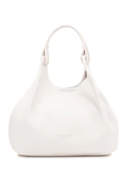 Dua Leather Shoulder Bag with Single Handle