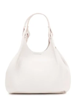 Dua Leather Shoulder Bag with Single Handle