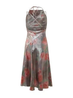 Ebra Printed Dress