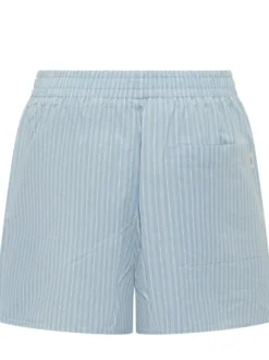 Elasticated Striped Shorts