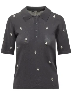 Embellished Polo Shirt