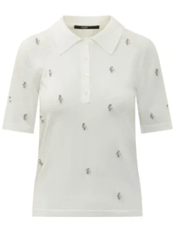 Embellished Polo Shirt
