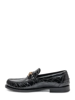 Embossed Leather Loafer