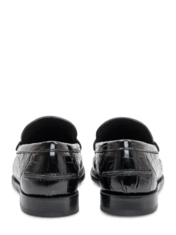 Embossed Leather Loafer