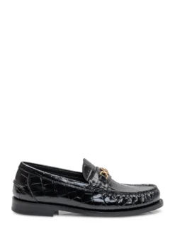 Embossed Leather Loafer