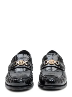Embossed Leather Loafer