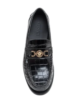 Embossed Leather Loafer