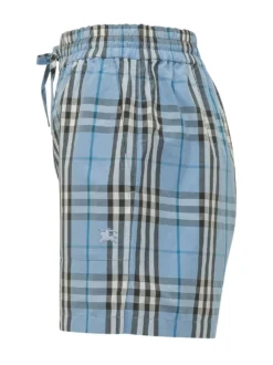 Evelyn Check Shorts with Drawstring