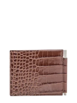 Exotic Line Clip Wallet
