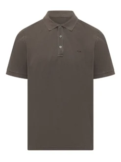 Fay Short Sleeve Piqué Polo