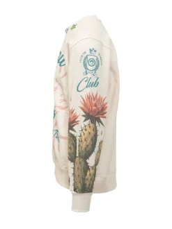 Felpa Barrow Club con Stampa Cactus