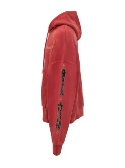 Felpa Bones con Cappuccio e Tasche a Marsupio