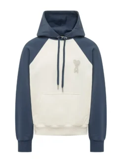 Felpa Boxy con Cappuccio e Tasca