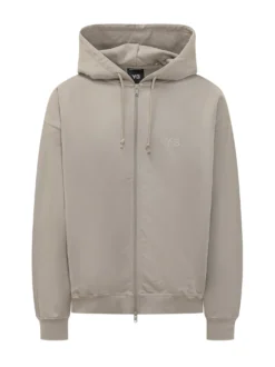 Felpa con Cappuccio con Zip
