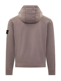 Felpa con Cappuccio e Zip