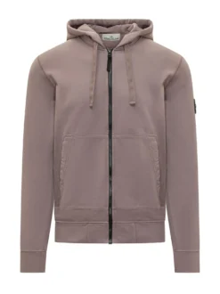 Felpa con Cappuccio e Zip