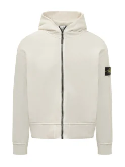 Felpa con Cappuccio e Zip