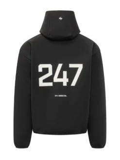 Felpa con Cappuccio e Zip