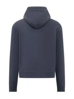 Felpa con Cappuccio e Zip Frontale