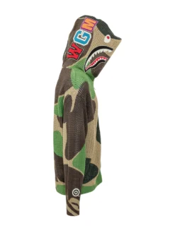 Felpa con Cappuccio Zip ABC Camo