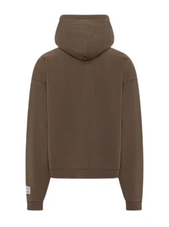 Felpa Hoodie con Cappuccio e Tasca Frontale