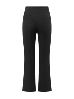 Flared Trousers with Buttons