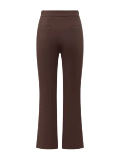 Flared Trousers with Buttons