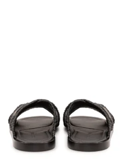 Flat Sandals with Woven Straps