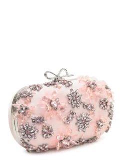 Floral Embellished Clutch