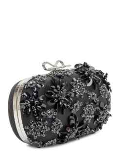 Floral Embellished Clutch