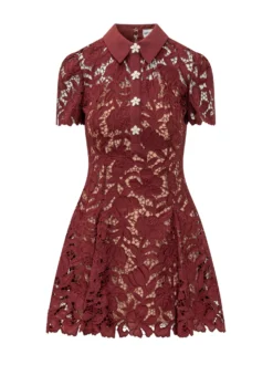 Floral Lace Mini Dress