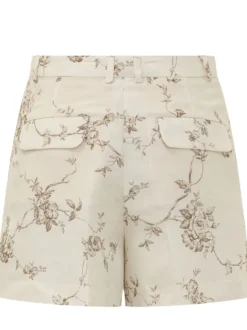 Floral Print Bermuda Shorts