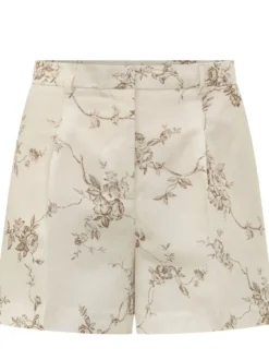 Floral Print Bermuda Shorts