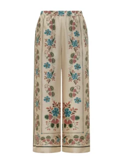 Floral Print Palazzo Trousers