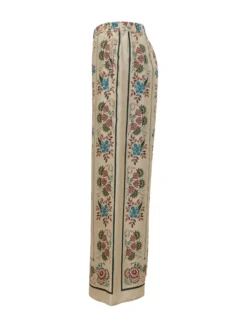 Floral Print Palazzo Trousers