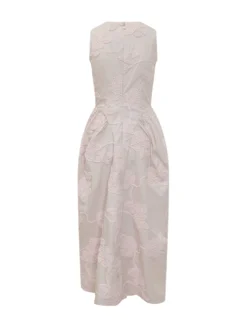 Flower Midi Dress
