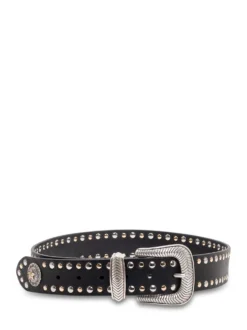 Floyd Studded Belt with Engraved Buckle