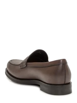 Formal leather loafers