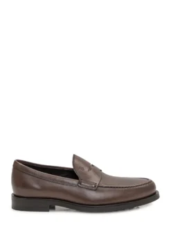 Formal leather loafers