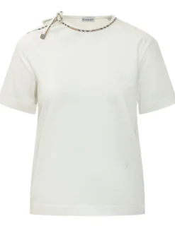 Frankie Bow T-shirt with Shoulder Ties
