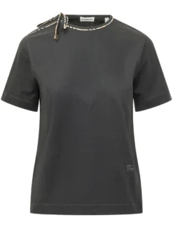 Frankie Bow T-shirt with Side Tie
